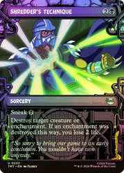 Shredder's Technique
Teenage Mutant Ninja Turtles
Single
Magic: The Gathering