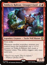 Tokka & Rahzar, Unsupervised
Teenage Mutant Ninja Turtles Eternal
Single
Magic: The Gathering