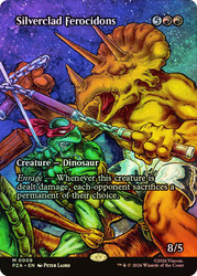 Silverclad Ferocidons
Teenage Mutant Ninja Turtles Source Material
Single
Magic: The Gathering