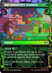 New Generation's Technique
Teenage Mutant Ninja Turtles
Single
Magic: The Gathering