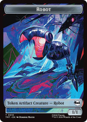 {Robot Token} // {Treasure Token}
Teenage Mutant Ninja Turtles
Single
Magic: The Gathering