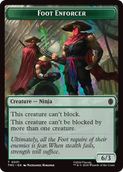 Foot Enforcer
Teenage Mutant Ninja Turtles Eternal
Single
Magic: The Gathering