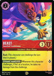 Beast - Snowfield Troublemaker (Buy-a-Box)
Promotional Cards
Single
Lorcana