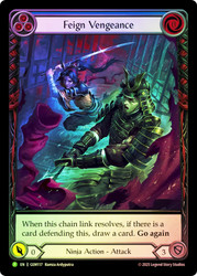 Feign Vengeance (GEM Pack)
GEM Pack
Single
Flesh and Blood