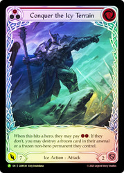 Conquer the Icy Terrain (Red) (GEM Pack)
GEM Pack
Single
Flesh and Blood