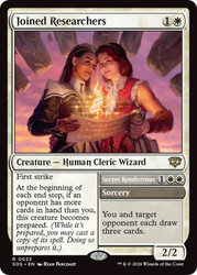 Joined Researchers // Secret Rendezvous
Secrets of Strixhaven
Single
Magic: The Gathering