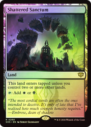 Shattered Sanctum
Secrets of Strixhaven
Single
Magic: The Gathering