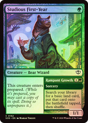 Studious First-Year // Rampant Growth
Secrets of Strixhaven
Single
Magic: The Gathering