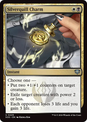 Silverquill Charm
Secrets of Strixhaven
Single
Magic: The Gathering