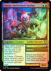 Sanar, Unfinished Genius // Wild Idea
Secrets of Strixhaven
Single
Magic: The Gathering