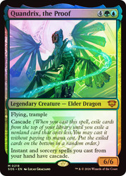 Quandrix, the Proof
Secrets of Strixhaven
Single
Magic: The Gathering