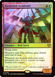 Hardened Academic
Secrets of Strixhaven
Single
Magic: The Gathering