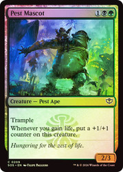 Pest Mascot
Secrets of Strixhaven
Single
Magic: The Gathering