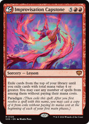 Improvisation Capstone
Secrets of Strixhaven
Single
Magic: The Gathering