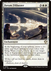 Forum Filibuster
Secrets of Strixhaven Commander
Single
Magic: The Gathering