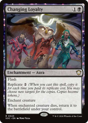Changing Loyalty
Secrets of Strixhaven Commander
Single
Magic: The Gathering
