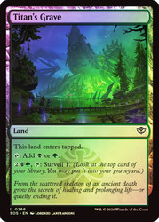 Titan's Grave
Secrets of Strixhaven
Single
Magic: The Gathering