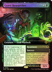Grave Researcher // Reanimate
Secrets of Strixhaven
Single
Magic: The Gathering