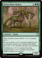 Benevolent Hydra
Secrets of Strixhaven Commander
Single
Magic: The Gathering