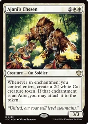 Ajani's Chosen
Secrets of Strixhaven Commander
Single
Magic: The Gathering