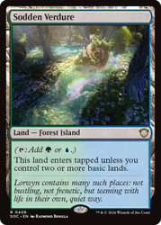 Sodden Verdure
Secrets of Strixhaven Commander
Single
Magic: The Gathering