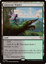 Llanowar Wastes
Secrets of Strixhaven Commander
Single
Magic: The Gathering