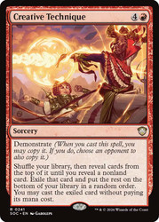 Creative Technique
Secrets of Strixhaven Commander
Single
Magic: The Gathering