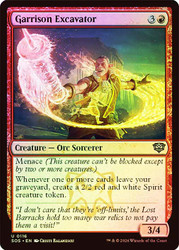 Garrison Excavator
Secrets of Strixhaven
Single
Magic: The Gathering