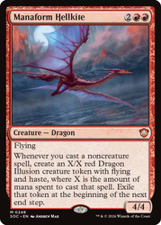 Manaform Hellkite
Secrets of Strixhaven Commander
Single
Magic: The Gathering