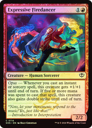 Expressive Firedancer
Secrets of Strixhaven
Single
Magic: The Gathering