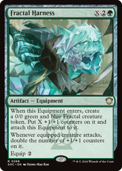 Fractal Harness
Secrets of Strixhaven Commander
Single
Magic: The Gathering