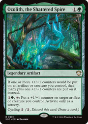 Ozolith, the Shattered Spire
Secrets of Strixhaven Commander
Single
Magic: The Gathering