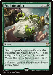 Pest Infestation
Secrets of Strixhaven Commander
Single
Magic: The Gathering