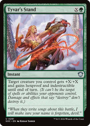 Tyvar's Stand
Secrets of Strixhaven Commander
Single
Magic: The Gathering