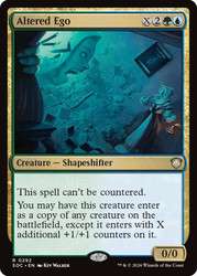 Altered Ego
Secrets of Strixhaven Commander
Single
Magic: The Gathering