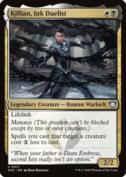 Killian, Ink Duelist
Secrets of Strixhaven Commander
Single
Magic: The Gathering