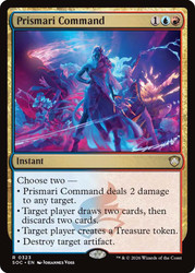 Prismari Command
Secrets of Strixhaven Commander
Single
Magic: The Gathering