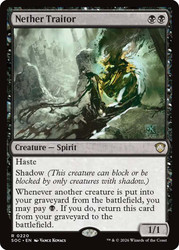 Nether Traitor
Secrets of Strixhaven Commander
Single
Magic: The Gathering