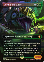 Gorma, the Gullet
Secrets of Strixhaven Commander
Single
Magic: The Gathering