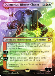 Quintorius, History Chaser
Secrets of Strixhaven Commander
Single
Magic: The Gathering