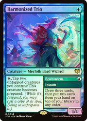 Harmonized Trio // Brainstorm
Secrets of Strixhaven
Single
Magic: The Gathering