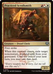 Practiced Scrollsmith
Secrets of Strixhaven
Single
Magic: The Gathering