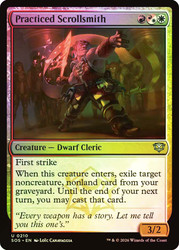 Practiced Scrollsmith
Secrets of Strixhaven
Single
Magic: The Gathering