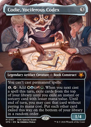 Codie, Vociferous Codex
Special Guests
Single
Magic: The Gathering
