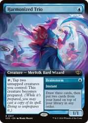 Harmonized Trio // Brainstorm
Secrets of Strixhaven
Single
Magic: The Gathering