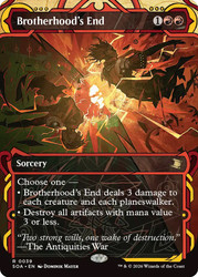 Brotherhood's End
Secrets of Strixhaven Mystical Archive
Single
Magic: The Gathering