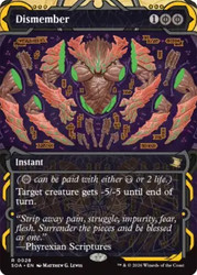 Dismember
Secrets of Strixhaven Mystical Archive
Single
Magic: The Gathering