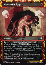 Monstrous Rage
Secrets of Strixhaven Mystical Archive
Single
Magic: The Gathering