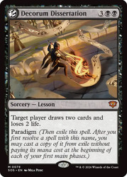 Decorum Dissertation
Secrets of Strixhaven
Single
Magic: The Gathering