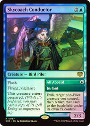 Skycoach Conductor // All Aboard
Secrets of Strixhaven
Single
Magic: The Gathering